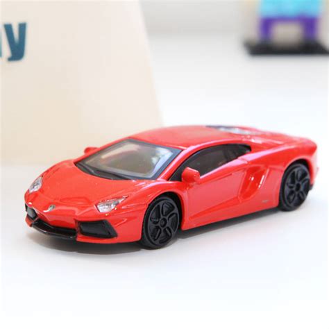 Red Die Cast Lamborghini Toy Car And Personalised Bag By Red Berry