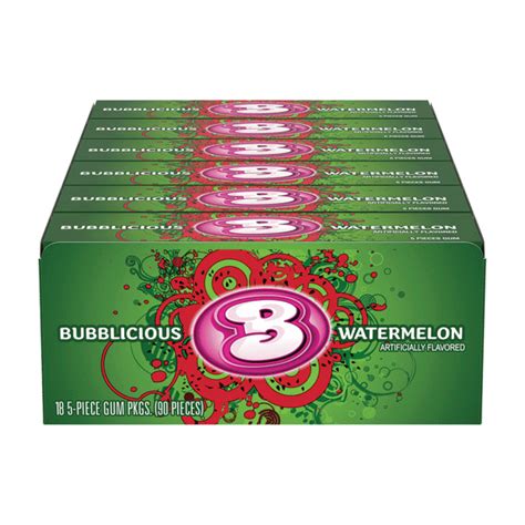 Bubblicious Bubble Gum Watermelon Ptl One