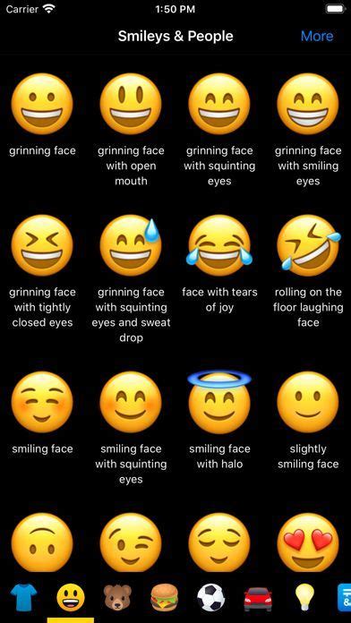 Emoji List Meanings Photos