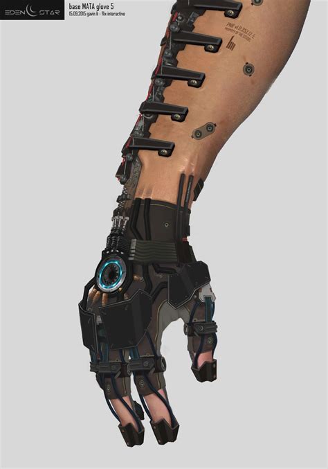 Cybernetic Arm Robot Concept Art Weapon Concept Art A