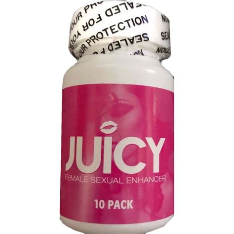 Juicy Women Sexual Supplement Enhancement Pills Bottle Enhanceme