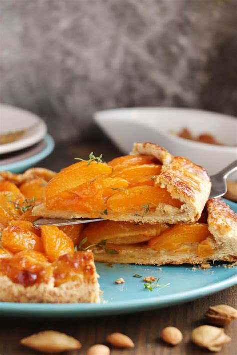 Apricot Thyme Galette Recipe Cookme Recipes