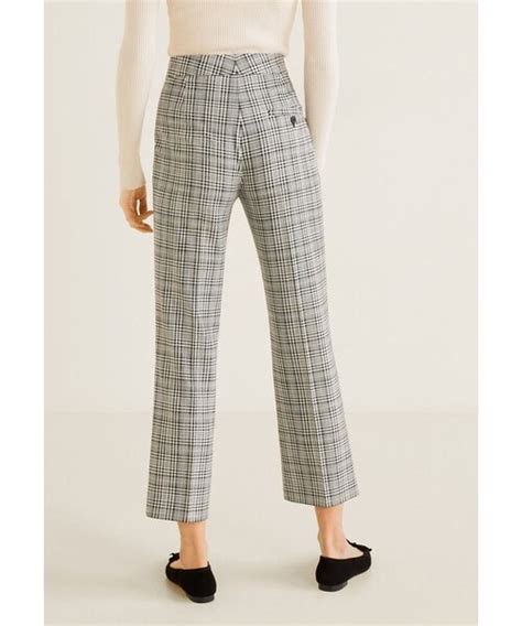 Mangoplaid Trousers Wear