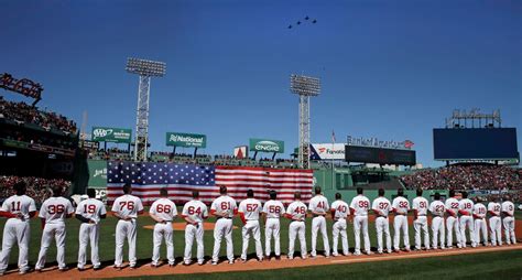Boston Red Sox Ring Ceremony 2019 Start Time National Anthem What