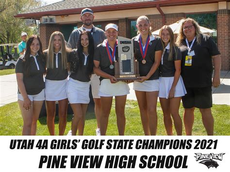 Pine View Panthers Win 4a Girls Golf State Title St George News