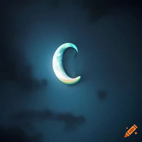 Letter Q In The Shape Of A Moon