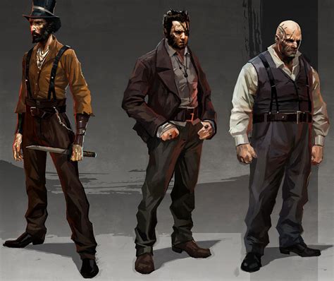 Character Concept Art Dishonored Art Gallery