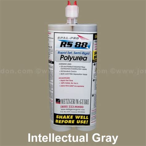 Metzgermcguire Spal Pro Rs 88 Polyurea Intellectual Gray 600 Ml