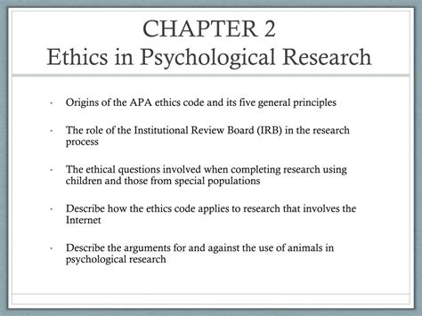 At petsmart, we are the trusted partner to pet parents and pets, a. PPT - CHAPTER 2 Ethics in Psychological Research ...