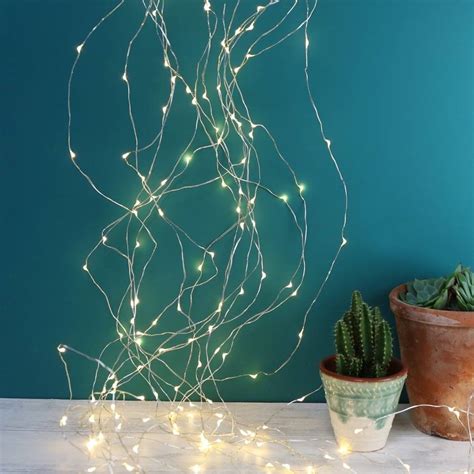Copper Wire Waterfall String Lights 320 Led By Lisa Angel Homeware
