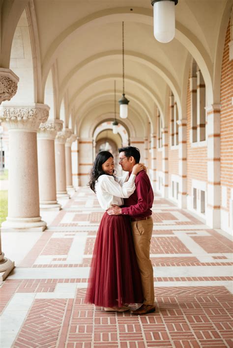 Waterwall Park And Rice University Houston Engagement Photo