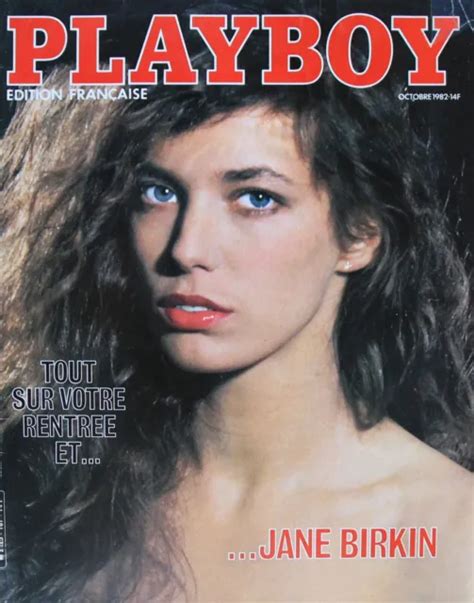 Playboy Edition Francaise Jane Birkin Marianne