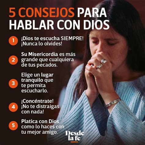 ¿cómo Orar Con Dios Sigue Estos 5 Sencillos Pasos Desde La Fe Como