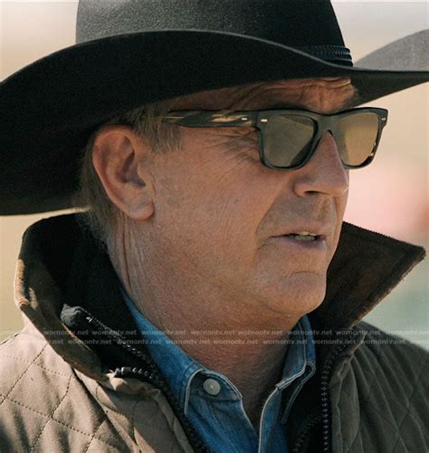 wornontv john s sunglasses on yellowstone kevin costner clothes and wardrobe from tv