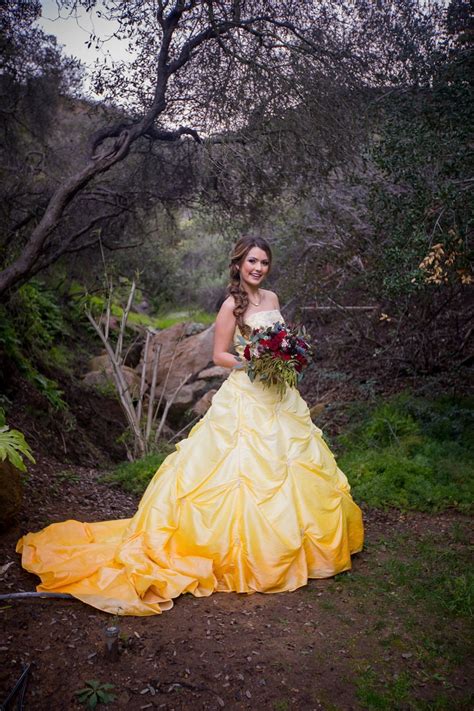 These Beauty And The Beast Wedding Photos Are As Enchanting As The