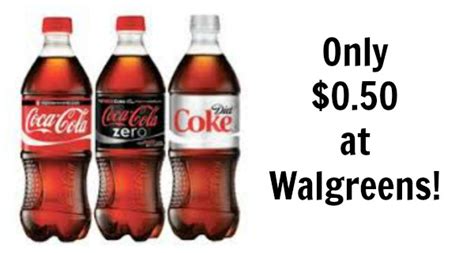 Walgreens Coke And Diet Coke 20 Oz Only 050 Become A Coupon Queen