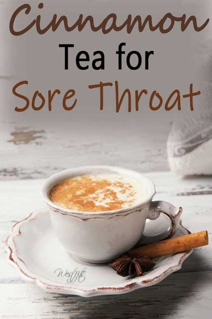 Cinnamon Tea Recipe For Sore Throat