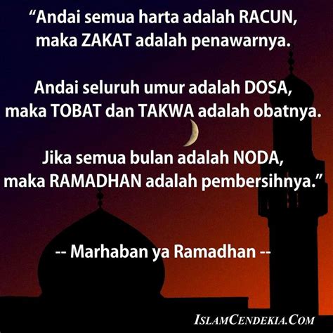 Kata Kata Mutiara Islam Menyambut Bulan Ramadhan Ragam Muslim