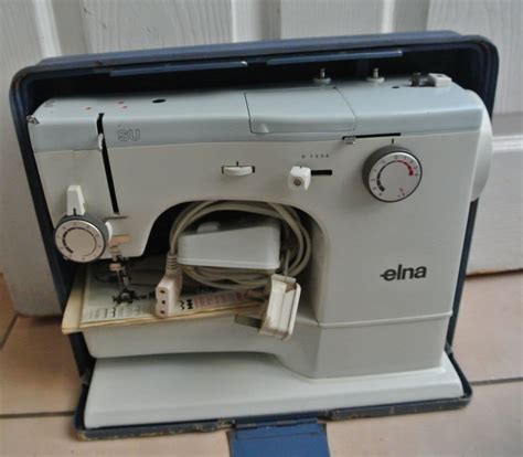 Elna Susuperwith Multi Stitch Sewing Programme Vintage Sewing Machine