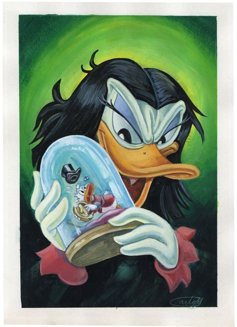 Disneys Ducktales Uncle Scrooge Original Art Hand