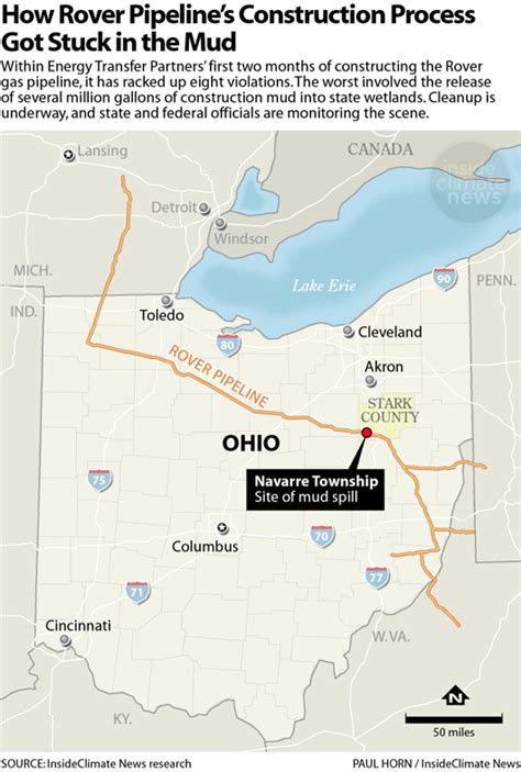 Dakota Pipeline Builder Under Fire For Ohio Spill 8 Violations In 7