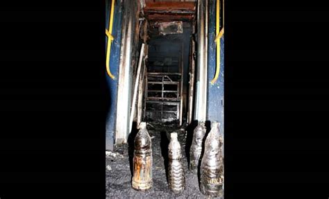 In Pictures Bangalore Nanded Express Train Catches Fire