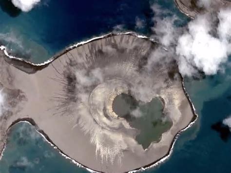 An Underwater Volcano Has Made A Mysterious New Island In The South Pacific — And Nasa