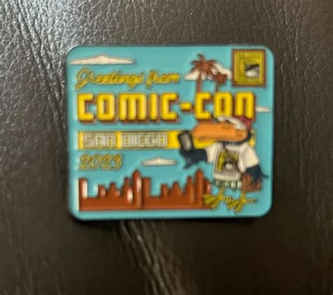 2023 San Diego Comic Con Sdcc Event Attendee Enamel Pin New In Bag 6