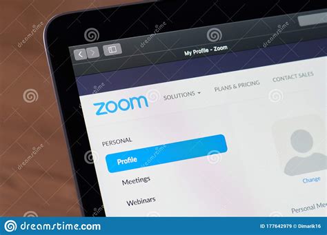 Thankfully, you don't have to download zoom app on the tv, if you possess any of the above accessories; Profile in zoom app editorial stock image. Image of mobile ...