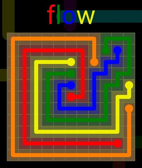 Flow Extreme Pack 2 11x11 Level 10 Solution Flow Gaming Logos