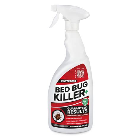 Critterkill Professional Bed Bug Killer Spray Guaranteed Results Used By Pest Controllers