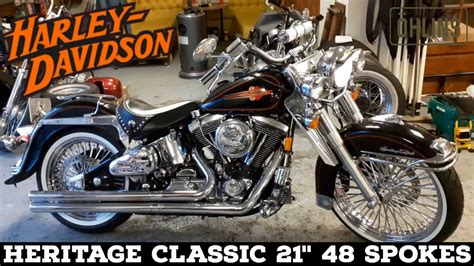 21 Inch King Spoke Front Wheel Heritage Softail 1996 Harley Davidson