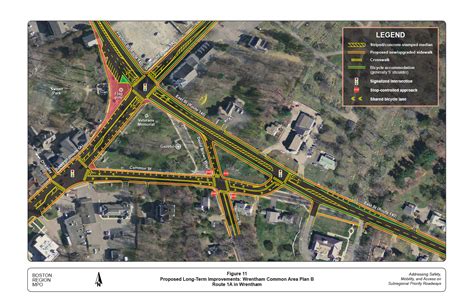 Route 1a Corridor Study In Wrentham