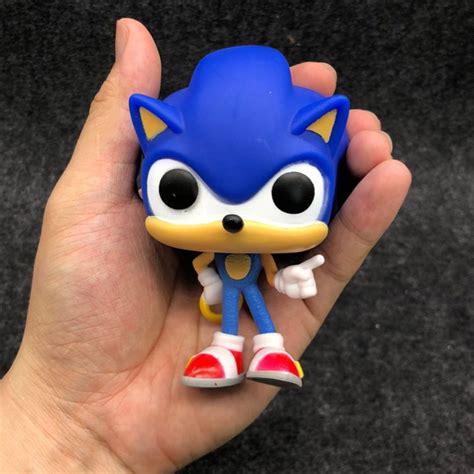 Game super sonic the hedgehog vinyl dolls figure toys-in action & toy
