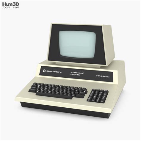 3d Model Of Commodore Pet