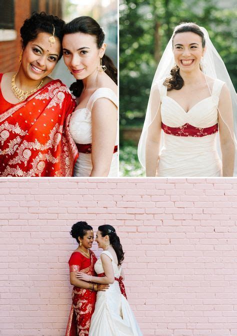 Yana And Archita Jewish Hindu Indian Russian Multicultural Lesbian Wedding At Trust