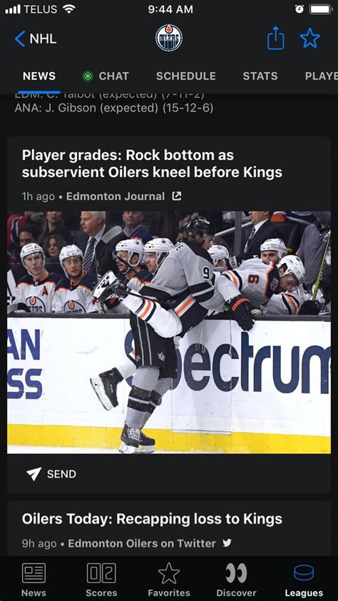 Anyone Else See This Unfortunate Picture On The Score App