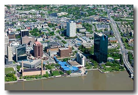 Aerial Photos Of The Downtown Toledo Ohio Buildings