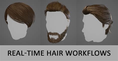 Artstation Real Time Hair Workflows