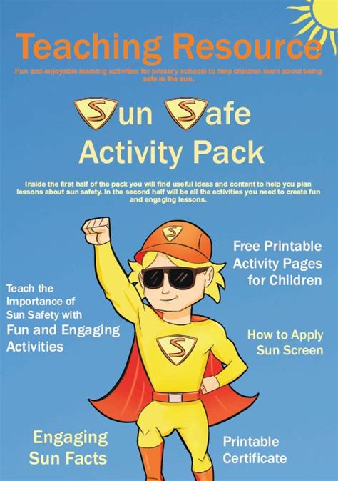 Many toddlers―curious, active and eager to explore their surroundings―are attracted to water. Shade Man - Free Sun Safe Activity Pack for Schools - Sun ...