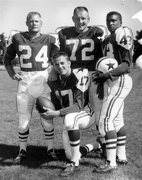Dallas Cowboys 1961 Jim Mooty 24 Bill Herchman 72 Don Perkins