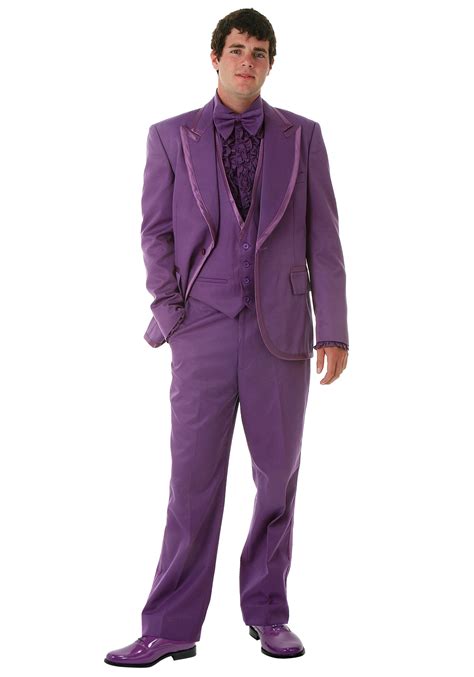 Mens Purple Tuxedo Halloween Costume Ideas 2021