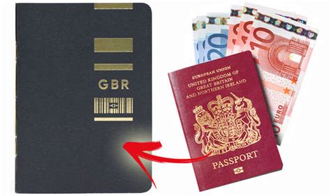 brexit passport     design    british travel document travel news