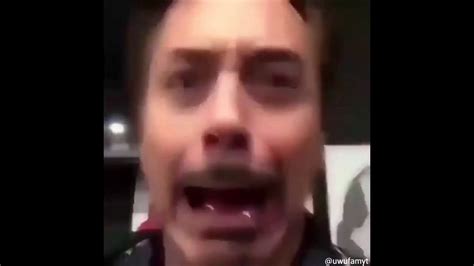 Tony Stark Screaming Loud Alarm Scream Lol Youtube