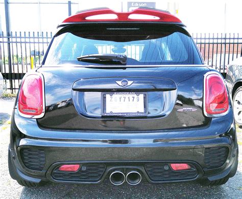 Jcw 2015 F56 Jcw Pro Splitters Rear With Mud Flaps Before After North