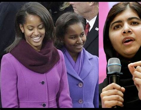 Malala Yousafzaimalia Obama Named In Time Magazines Most Influential