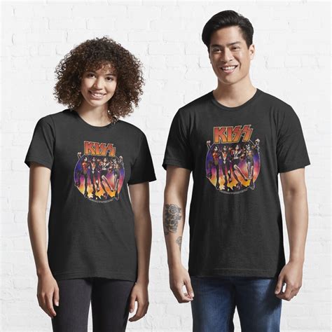 Kiss Vintage Design T Shirt For Sale By Hawkstonedesign Redbubble