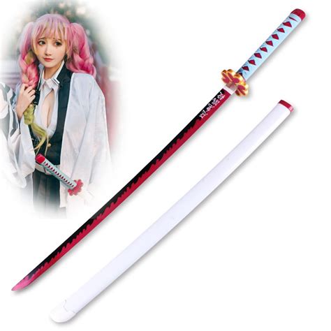 Buy LIUD Demon Slayer Sword Kanroji Mitsuri Katana Sword Wood Demon