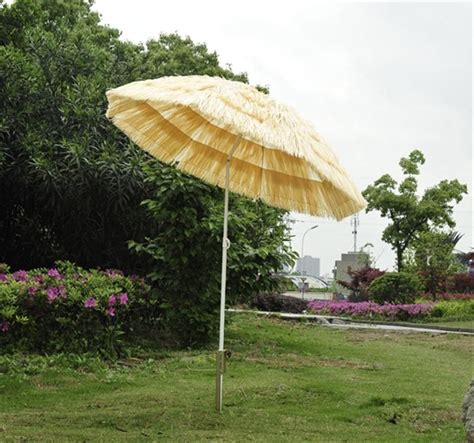 Outsunny Patio Garden Hawaii Beach Sun Umbrella Sunshade Hawaiian