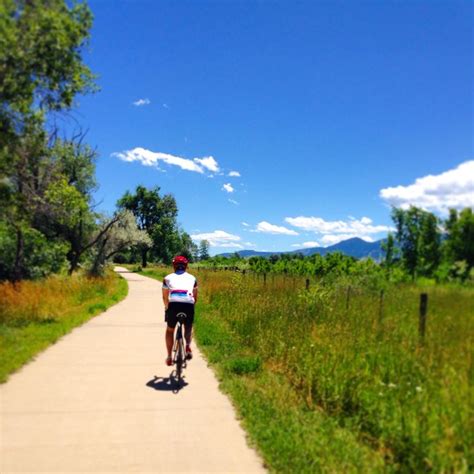 Boulder Bike Path Bike Path Country Roads Bouldering